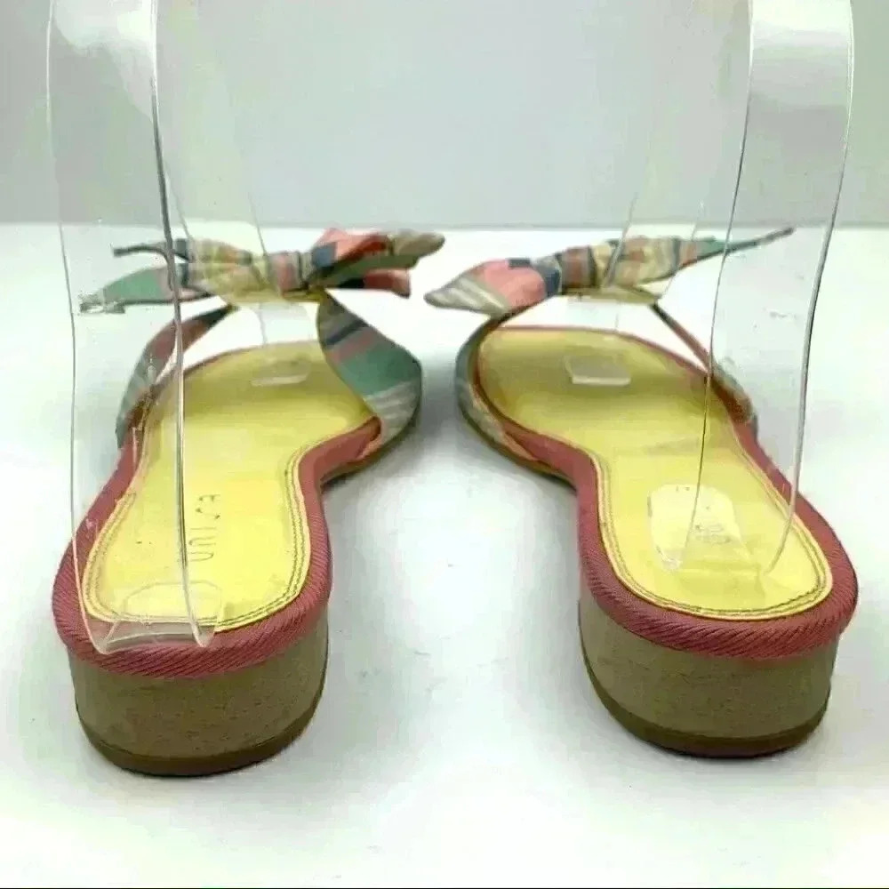 Unisa sandals size 6 Carissa multicolored preppy - Picture 3 of 14